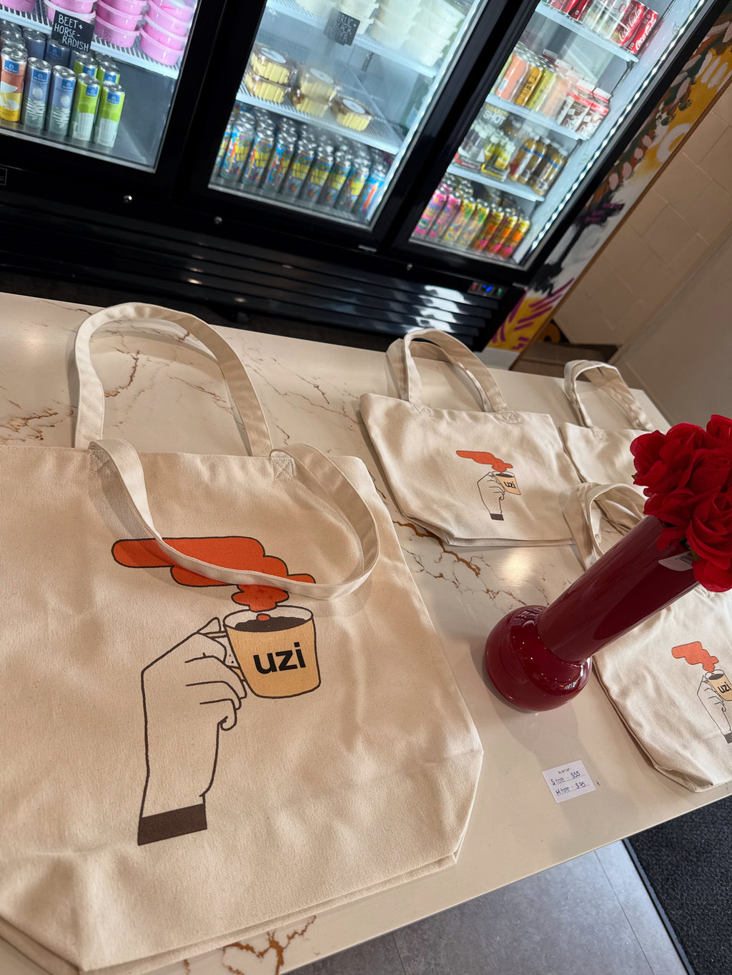 Uzis tees Tote Bag