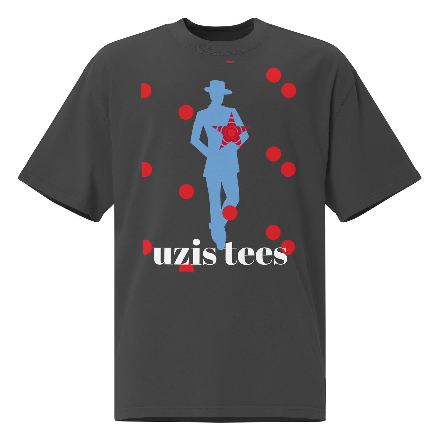 uzis tees Design #1 oversized tee